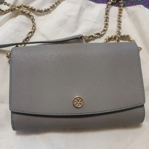 Tory Burch Robinson Chain Wallet